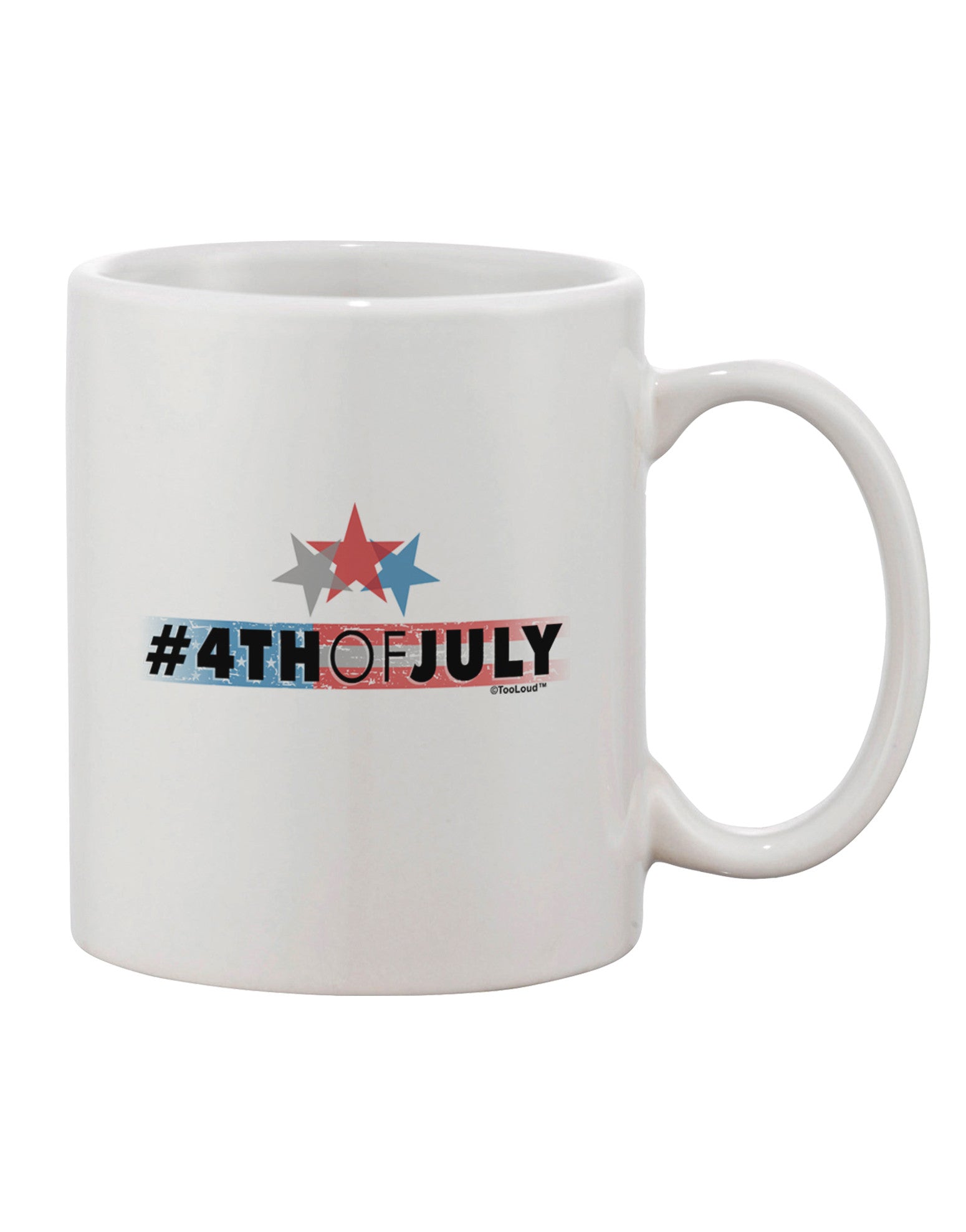 Independence Day Celebration 11 oz Coffee Mug - TooLoud-11 OZ Coffee Mug-TooLoud-White-Davson Sales