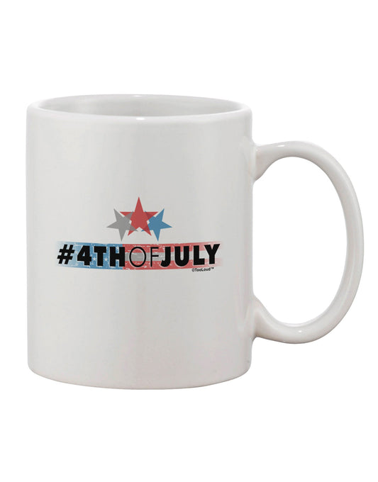 Independence Day Celebration 11 oz Coffee Mug - TooLoud-11 OZ Coffee Mug-TooLoud-White-Davson Sales