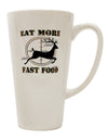 Indulge in Gourmet Delights - Majestic Deer 16 Ounce Conical Latte Coffee Mug - TooLoud-Conical Latte Mug-TooLoud-White-Davson Sales