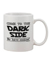 Indulge in the Temptation - Cookies Printed 11 oz Coffee Mug by TooLoud-11 OZ Coffee Mug-TooLoud-White-Davson Sales