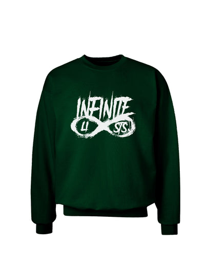 Infinite Lists Adult Dark Sweatshirt by TooLoud-TooLoud-Deep-Forest-Green-Small-Davson Sales