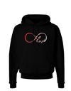 Infinite Love Dark Hoodie Sweatshirt-Hoodie-TooLoud-Black-Small-Davson Sales