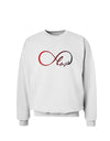 Infinite Love Sweatshirt-Sweatshirts-TooLoud-White-Small-Davson Sales