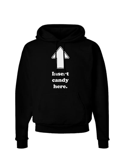 Insert Candy Here - Funny Dark Hoodie Sweatshirt-Hoodie-TooLoud-Black-Small-Davson Sales