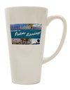 Introducing the Exquisite Palm Springs Collage 16 Ounce Conical Latte Coffee Mug - TooLoud-Conical Latte Mug-TooLoud-White-Davson Sales