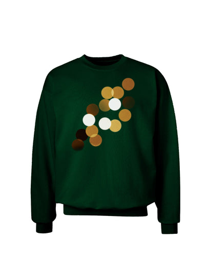 Inverted Bokeh Adult Dark Sweatshirt by-Sweatshirts-TooLoud-Deep-Forest-Green-Small-Davson Sales