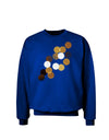 Inverted Bokeh Adult Dark Sweatshirt by-Sweatshirts-TooLoud-Deep-Royal-Blue-Small-Davson Sales