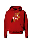 Inverted Bokeh Dark Hoodie Sweatshirt by-Hoodie-TooLoud-Red-Small-Davson Sales