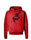 Inverted Bokeh Hoodie Sweatshirt by-Hoodie-TooLoud-Red-Small-Davson Sales