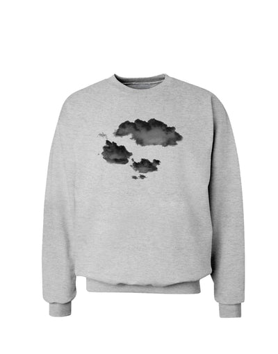 Inverted Puffy Clouds Sweatshirt-Sweatshirts-TooLoud-AshGray-Small-Davson Sales