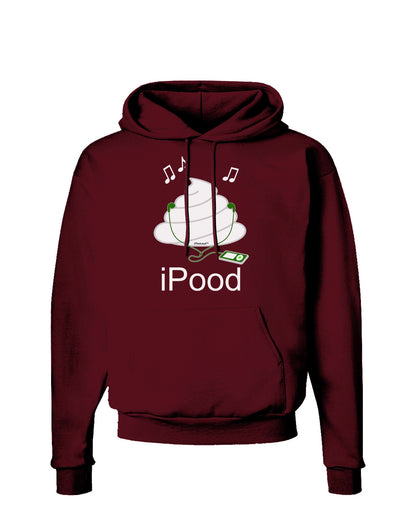 iPood Dark Hoodie Sweatshirt-Hoodie-TooLoud-Maroon-Small-Davson Sales