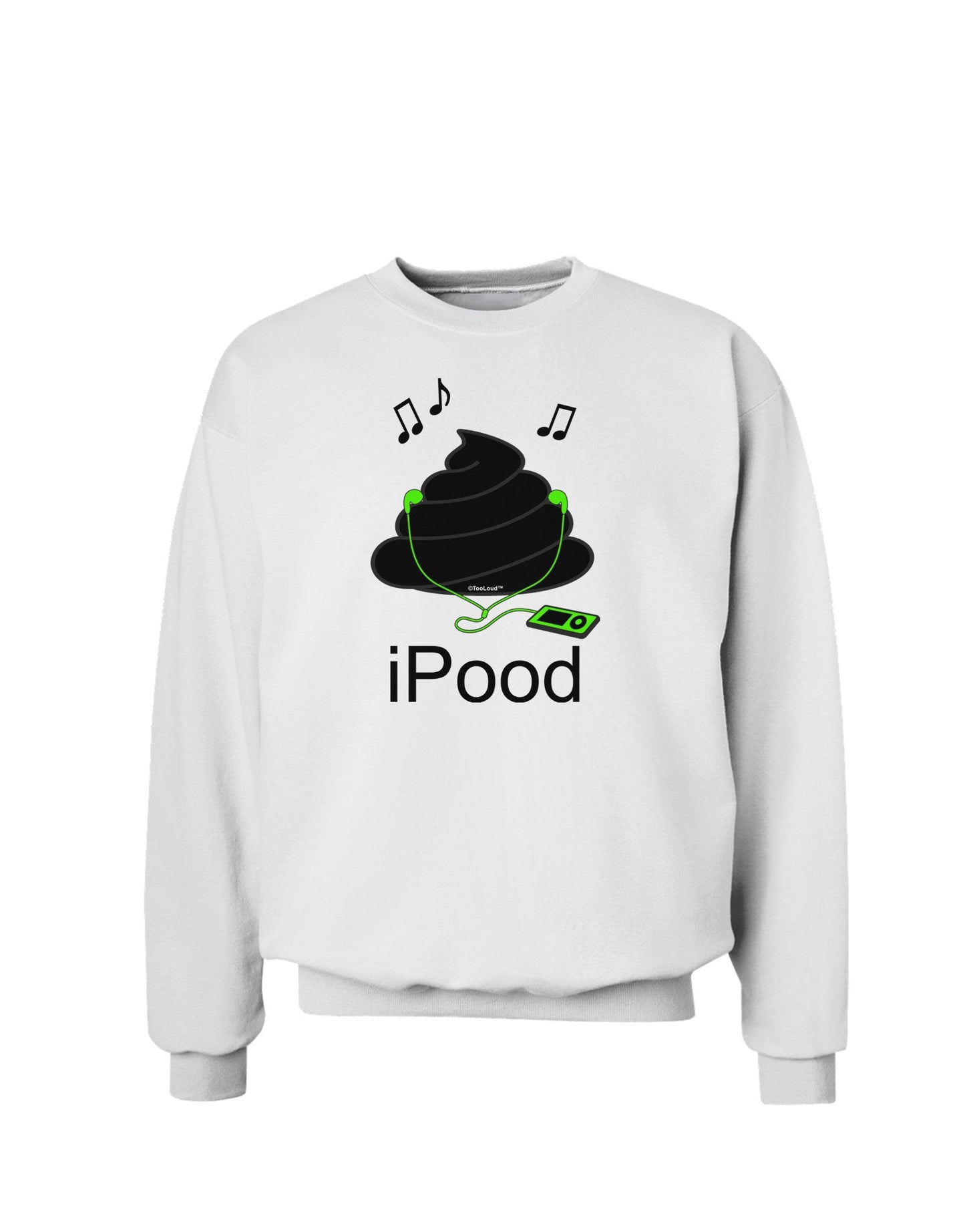 iPood Sweatshirt-Sweatshirts-TooLoud-White-Small-Davson Sales