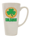 Irish 16 Ounce Conical Latte Coffee Mug - Perfect for Celebrating St. Patrick's Day!-Conical Latte Mug-TooLoud-White-Davson Sales