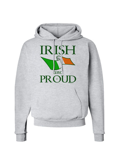 Irish and Proud Hoodie Sweatshirt-Hoodie-TooLoud-AshGray-Small-Davson Sales