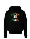 Irish As Feck Funny Dark Hoodie Sweatshirt by TooLoud-Hoodie-TooLoud-Black-Small-Davson Sales
