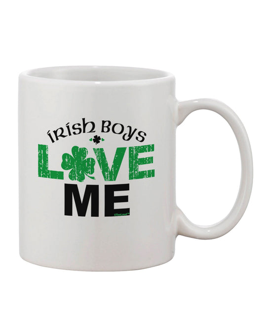 Irish Boys Adore Me - Exquisite 11 oz Coffee Mug TooLoud-11 OZ Coffee Mug-TooLoud-White-Davson Sales