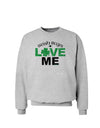 Irish Boys Love Me Sweatshirt-Sweatshirts-TooLoud-AshGray-Small-Davson Sales