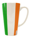 Irish Flag - Flag of Ireland 16 oz Conical Latte Coffee Mug with All Over Print - TooLoud-Conical Latte Mug-TooLoud-White-Davson Sales