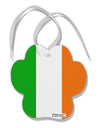 Irish Flag - Flag of Ireland Paw Print Shaped Ornament All Over Print-Ornament-TooLoud-White-Davson Sales