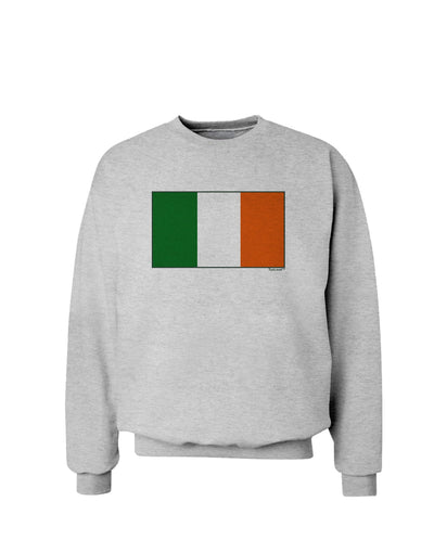 Irish Flag - Flag of Ireland Sweatshirt-Sweatshirts-TooLoud-AshGray-Small-Davson Sales