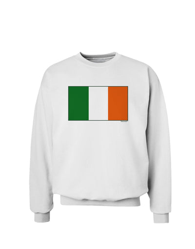 Irish Flag - Flag of Ireland Sweatshirt-Sweatshirts-TooLoud-White-Small-Davson Sales