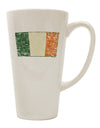 Irish Flag Inspired Conical Latte Coffee Mug - Perfect for Displaying Your Irish Pride - TooLoud-Conical Latte Mug-TooLoud-White-Davson Sales