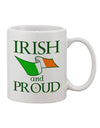 Irish Heritage Inspired 11 oz Coffee Mug - TooLoud-11 OZ Coffee Mug-TooLoud-White-Davson Sales