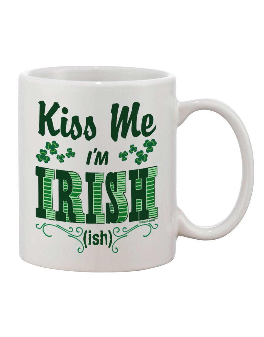 Irish-inspired Printed 11 oz Coffee Mug - Expertly Crafted Drinkware TooLoud-11 OZ Coffee Mug-TooLoud-White-Davson Sales