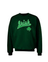 Irish Jersey Adult Dark Sweatshirt-Sweatshirts-TooLoud-Deep-Forest-Green-Small-Davson Sales