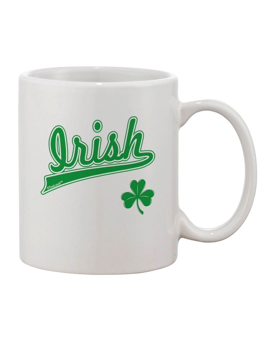 Irish Jersey Inspired 11 oz Coffee Mug - Exquisite Drinkware TooLoud-11 OZ Coffee Mug-TooLoud-White-Davson Sales