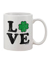 Irish Love - Exquisitely Crafted Distressed Printed 11 oz Coffee Mug by TooLoud-11 OZ Coffee Mug-TooLoud-White-Davson Sales