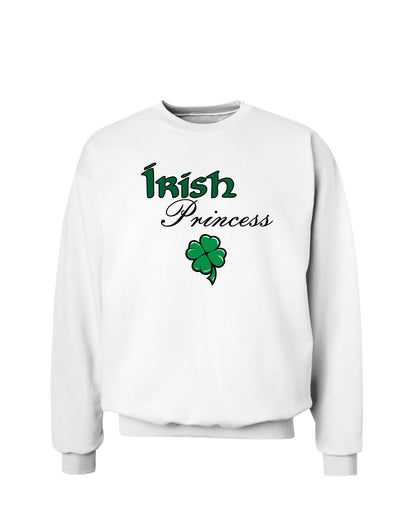 Irish Princess St. Patrick's Day Sweatshirt-Sweatshirts-TooLoud-White-Small-Davson Sales