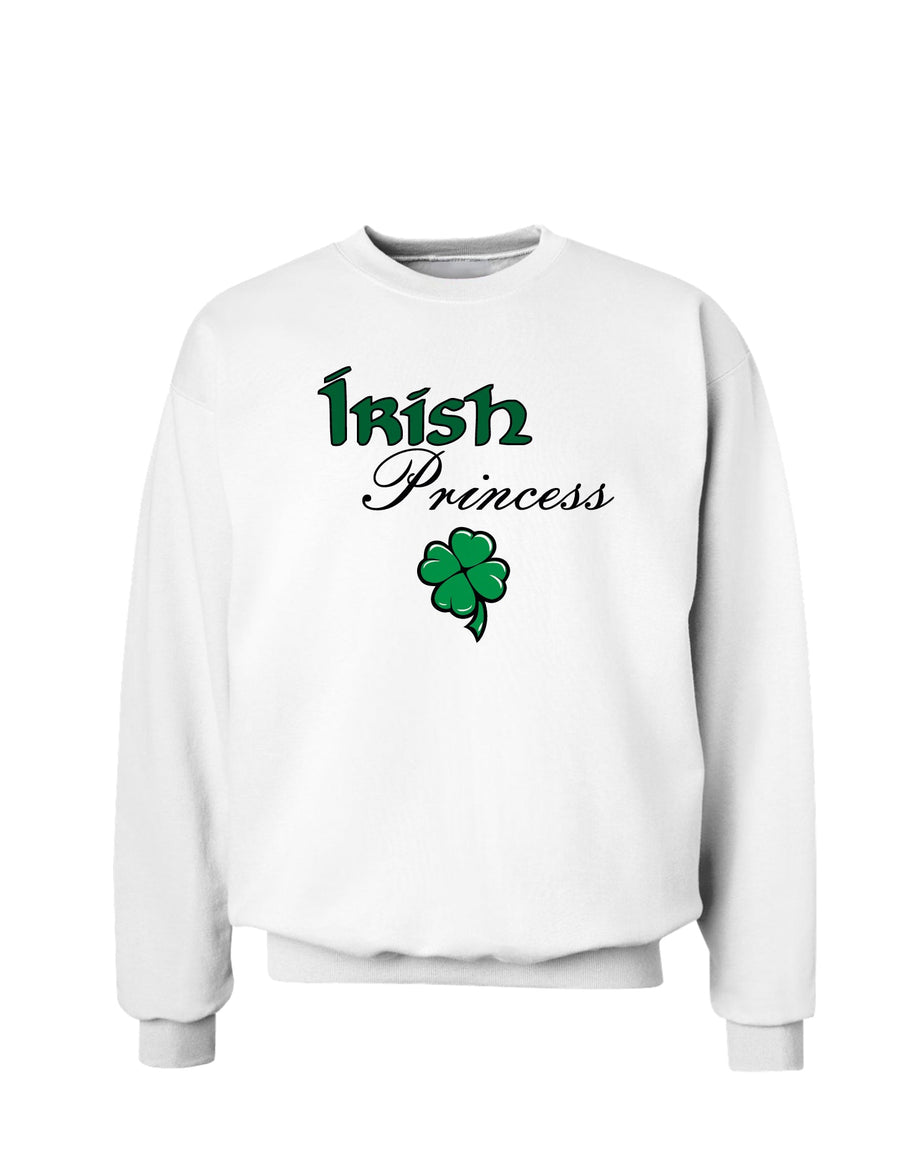 Irish Princess St. Patrick's Day Sweatshirt-Sweatshirts-TooLoud-Ash Gray-Small-Davson Sales