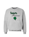 Irish Princess St. Patrick's Day Sweatshirt-Sweatshirts-TooLoud-Ash Gray-Small-Davson Sales