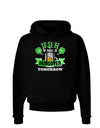 Irish Today Hungover Tomorrow Dark Hoodie Sweatshirt-Hoodie-TooLoud-Black-Small-Davson Sales