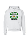 Irish Today Hungover Tomorrow Hoodie Sweatshirt-Hoodie-TooLoud-White-Small-Davson Sales