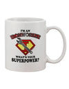 Ironworker - Expertly Crafted 11 oz Coffee Mug - TooLoud-11 OZ Coffee Mug-TooLoud-White-Davson Sales