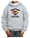 Ironworker - Superpower Youth Hoodie Pullover Sweatshirt-Youth Hoodie-TooLoud-Ash-XS-Davson Sales