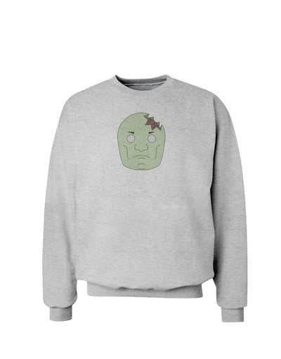 Irritated Zombie Sweatshirt-Sweatshirts-TooLoud-AshGray-Small-Davson Sales