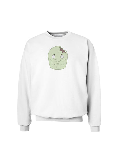 Irritated Zombie Sweatshirt-Sweatshirts-TooLoud-White-Small-Davson Sales