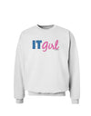 IT Girl Sweatshirt-Sweatshirts-TooLoud-White-Small-Davson Sales