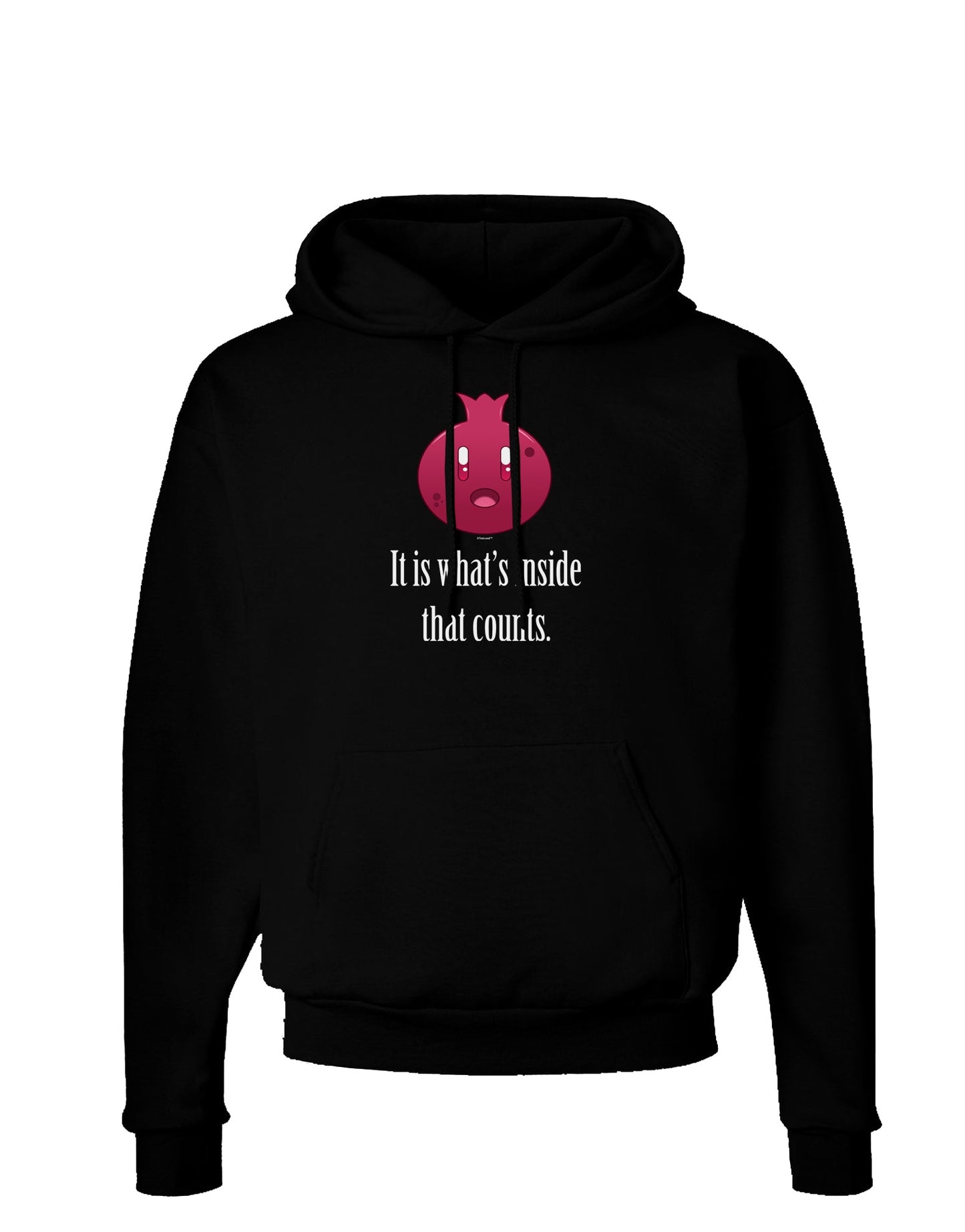 It is Whats Inside That Counts Dark Hoodie Sweatshirt-Hoodie-TooLoud-Black-Small-Davson Sales