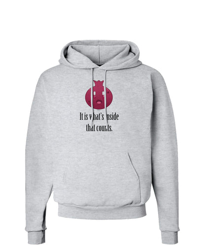 It is Whats Inside That Counts Hoodie Sweatshirt-Hoodie-TooLoud-AshGray-Small-Davson Sales