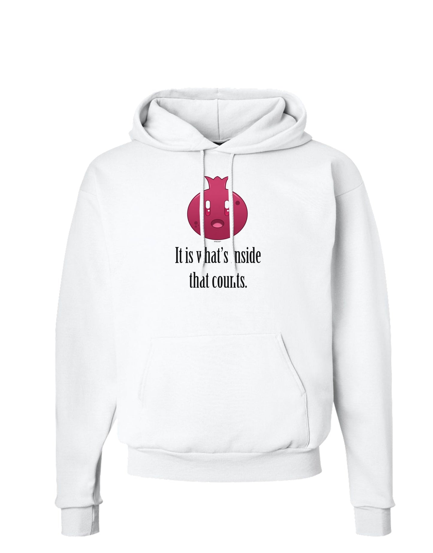 It is Whats Inside That Counts Hoodie Sweatshirt-Hoodie-TooLoud-White-Small-Davson Sales