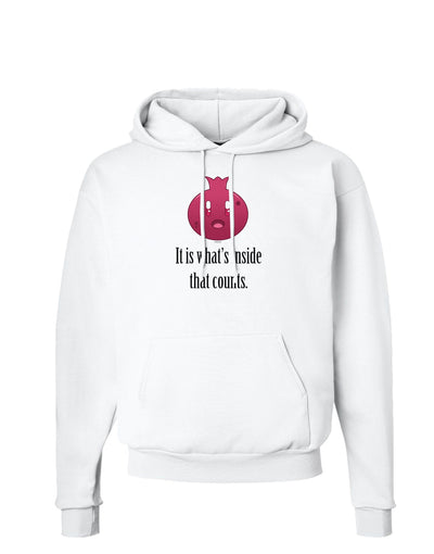 It is Whats Inside That Counts Hoodie Sweatshirt-Hoodie-TooLoud-White-Small-Davson Sales