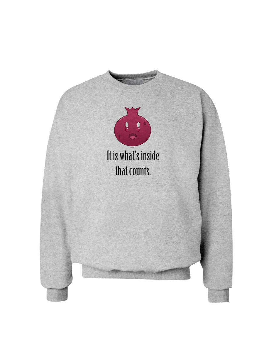 It is Whats Inside That Counts Sweatshirt-Sweatshirts-TooLoud-White-Small-Davson Sales