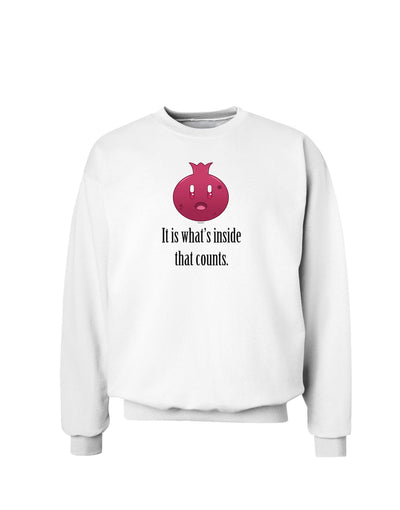 It is Whats Inside That Counts Sweatshirt-Sweatshirts-TooLoud-White-Small-Davson Sales