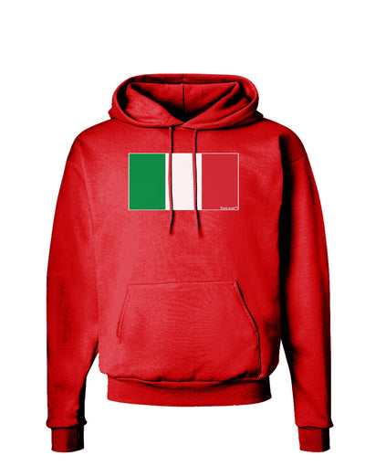 Italian Flag - Italy Dark Hoodie Sweatshirt by TooLoud-Hoodie-TooLoud-Red-Small-Davson Sales