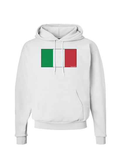 Italian Flag - Italy Hoodie Sweatshirt by TooLoud-Hoodie-TooLoud-White-Small-Davson Sales