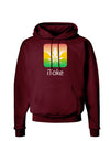 iToke Logo - Marijuana Leaf Dark Hoodie Sweatshirt-Hoodie-TooLoud-Maroon-Small-Davson Sales